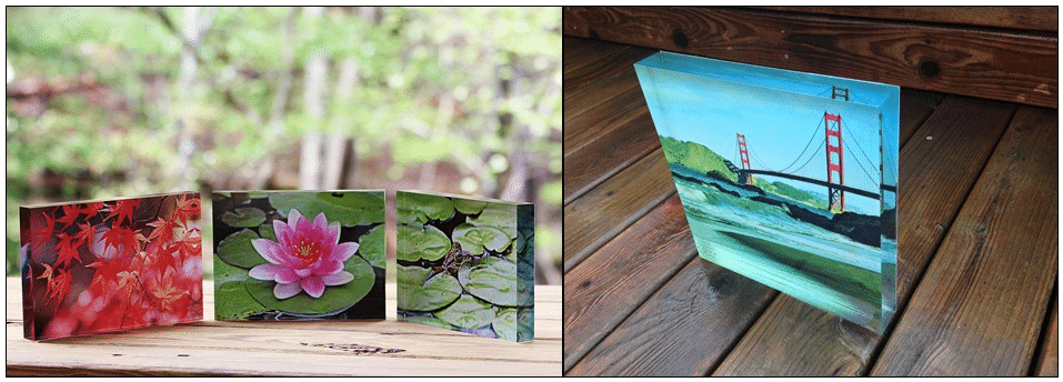 acrylic photo blocks